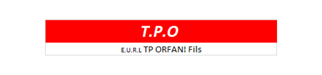 Logo TPO - EURL Orfani Fils